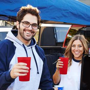 Gobelets de stade réutilisables personnalisés de 32 oz, gobelets promotionnels en plastique pour fêtes, mugs à bière, bouteilles d'eau incassables, gobelets à boire - Product Image 6