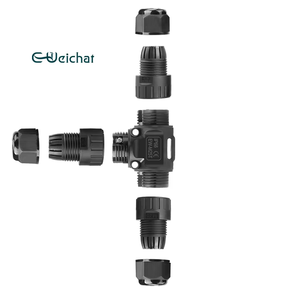 EW-M25T系列防水连接器TType接线端子<span class=keywords><strong>2</strong></span> poles3poles M25 Ip20 <span class=keywords><strong>3</strong></span>线发光二极管植物灯IP68防水连接器 - Product Image 2