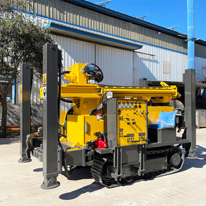 Impianto di perforazione per pozzi d'acqua con motore Diesel CS200 con pompa Max 200m di profondità per scavare pozzi profondi - Product Image 3