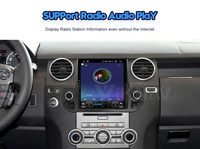 10.4 inç Android 12 araba radyo AC paneli Land Rover Discovery 4 için yükseltme LR4 L319 2010-2016 Stereo yedek GPS navigasyon