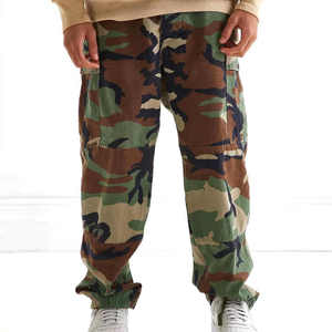 Logo personnalisé Séchage rapide Denim Jeans Camouflage Tactique <span class=keywords><strong>Cargo</strong></span> Poche Pantalon Paintball Combat Style Hommes Camouflage Pantalon - Product Image 1