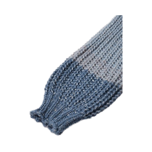 <span class=keywords><strong>Cardigan</strong></span> da <span class=keywords><strong>donna</strong></span> <span class=keywords><strong>con</strong></span> motivo sfumato a macchina ricamata in maglia di paillettes in blu polveroso <span class=keywords><strong>con</strong></span> Logo personalizzato - Product Image 5