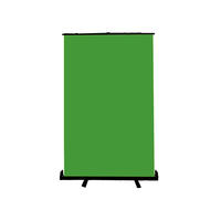 WF GS-165  Promo Terbatas Layar Hijau Lipat Portabel 165*200cm untuk Studio Fotografi dengan Stand
