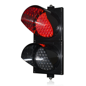 En promotion : Feu de signalisation routière rouge/vert 200 mm, 2 unités, avec lentille en toile d'araignée - Product Image 2