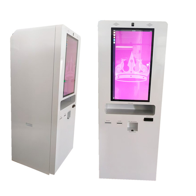 Customizable Touch Screen Lottery Ticket Vending Machine with Low Power Consumption