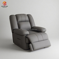 Fauteuil inclinable de massage premium, chaise longue réglable, canapé individuel capsule spatiale pour la relaxation