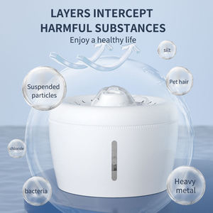 Fontaine à eau en plastique écologique de haute qualité pour animaux de compagnie, bol à boire électrique à circulation automatique pour chiens et chats - Product Image 3