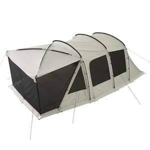 3部屋15人家族屋外キャンプテントポップアップ防水テント自動家族テント