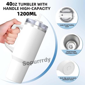 Tazze Personalizzate <span class=keywords><strong>con</strong></span> Logo su Misura <span class=keywords><strong>con</strong></span> Manico <span class=keywords><strong>Tazza</strong></span> da Viaggio <span class=keywords><strong>Personalizzata</strong></span> da 40 Oz <span class=keywords><strong>con</strong></span> <span class=keywords><strong>Nome</strong></span> Foto Logo Personalizzato per Compleanno Festa della Mamma - Product Image 3