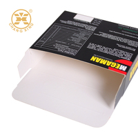 Carton blanc avec impression couleur personnalisée Emballage en papier de capsule Boîte médicale de produit de pilule aphrodisiaque pour soins de santé