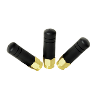 Mini antenne 2,4 GHz 2dBi RP-SMA mâle pour routeur WiFi - Petite antenne avec connecteur SMA omnidirectionnelle