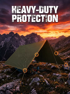 Housse de protection compacte et moderne toutes saisons pour hamac – Bâche légère imperméable et coupe-vent quatre saisons pour le camping professionnel - Product Image 3