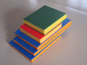 Planche en HDPE bicolore 4x8 pieds, épaisseur 12/15/19 mm, anti-UV pour rampe de terrain de jeu et signalisation directionnelle - Product Image 6
