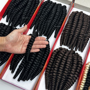 Extensions de cheveux en crochet <span class=keywords><strong>Meche</strong></span> Angel Havana Curls, tresses Havanna Havana Curls pour femmes, pour tresses - Product Image 5