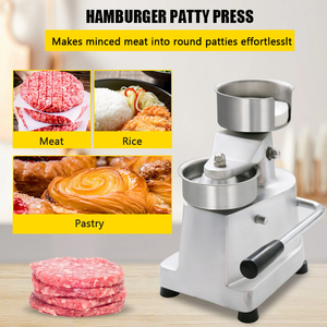 Machine professionnelle de formage de hamburgers pour les écoles, les universités, livraison rapide, respect des délais, applicable aux fermes, aux industries de vente au détail - Product Image 4