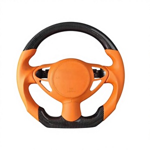 Volant en fibre de carbone forgée Alcantara avec LED pour Infiniti G35 G35X Fx35 M35 Nissan 350Z <span class=keywords><strong>370Z</strong></span> 2002 2003 2004 2005 2006 2007 - Product Image 2
