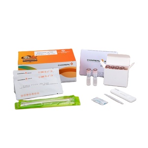 Kit de prueba rápida para el cuidado de mascotas Feline FIPV Cat Fip Kit de prueba Herps / Calicivirus Felv Fiv Fcv Fhv Detección de mascotas de Felino Giardia A - Product Image 1