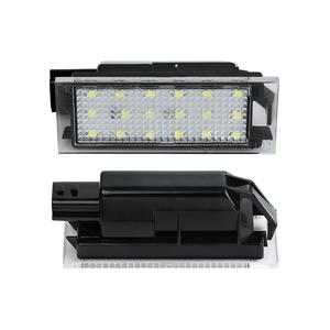 Eclairage de plaque d'immatriculation à LED pour <span class=keywords><strong>Renault</strong></span> Vel Satis 2005.04-2009 <span class=keywords><strong>Twingo</strong></span> II 2007-2014 Clio III 2005-2014 Clio IV 2012 ~ Espace IV <span class=keywords><strong>2002</strong></span> ~ - Product Image 4