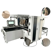 Machine de perçage CNC six faces pour le travail du bois 2026 avec moteur 220V/380V pour le perçage et le rainurage de meubles, gain de place