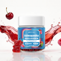 Compléments alimentaires en gommes à mâcher à la saveur naturelle personnalisée, formule 10 en 1, anti-stress, extrait de safran, ashwagandha