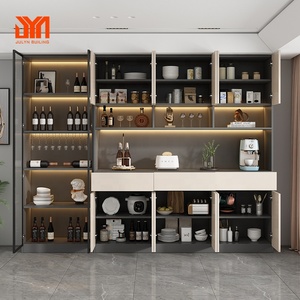 <span class=keywords><strong>JYN</strong></span> buffet de salle à manger personnalisé maison hôtel stockage de vin présentoir intégré cave à vin bar - Product Image 2