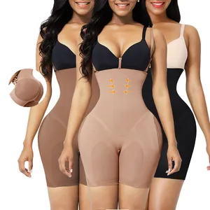 HEXIN 2021 مخصص شعار عالية الخصر اللياقة البدنية ملابس داخلية للنساء سلس محدد شكل الجسم