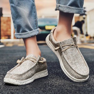 MAZ Greatshoes, Nuevos Zapatos <span class=keywords><strong>de</strong></span> Lona Sin Cordones para Caminar, Zapatos Casuales para Caballeros con Suela <span class=keywords><strong>de</strong></span> Goma, Mocasines para Hombre - Product Image 4