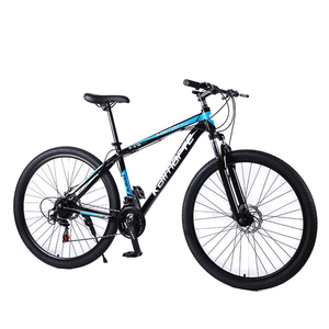 Bicicletta da Montagna 26 Pollici con Doppio Freno a Disco, Forcella Ammortizzata e 27 Velocità, Pedali Standard - Product Image 1
