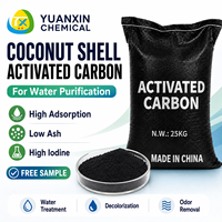 Charbon actif en poudre de coque de noix de coco, 200 mesh, faible MOQ, ISO 9001, pour traitement de l'eau et décoloration, directement de l'usine