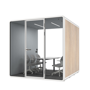 Modern Spacious Acoustic Office Pod Cabin for Remote Work Video Conferences - Product Image 2