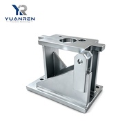 Support de montage en acier inoxydable soudé sur mesure, plaque de support robuste avec trous usinés CNC, galvanisé, Yuanren, directement de l'usine OEM