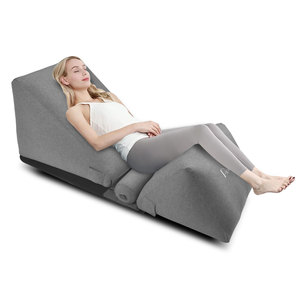 <span class=keywords><strong>Inflatable</strong></span> वेज तकिया समायोज्य नींद समर्थन कुशन लाउंज आराम कुर्सी के लिए रहने वाले कमरे के फर्नीचर के लिए बिस्तर - Product Image 1