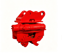 Rotateur hydraulique inclinable à 360 degrés haute résistance avec attache rapide pour mini-excavatrice
