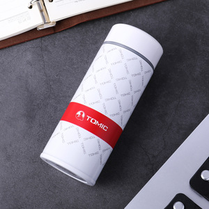 Vaso Térmico de Acero Inoxidable Tomic de 500 ml, Doble Pared, Aislado, Blanco, para Regalo Empresarial - Product Image 1