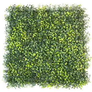 Groothandel 50X50Cm Kunstmatige Groene Wandpanelen Binnen En Buiten Gras Haag Decoratie