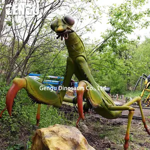 Modelo de inseto animatronic mantis para venda