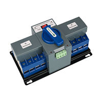 Commutateur de transfert automatique (ATS) triphasé GERK 4P AC400V 63A à double alimentation, modèle GERKQ2-63A/4P, certifié CCC CE, capacité de coupure 8kA