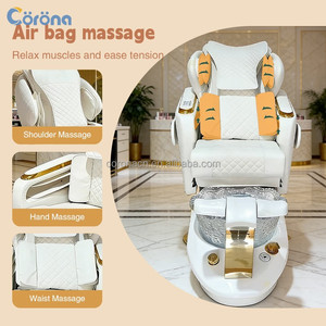 Sillones de Pedicura y Manicura Eléctricos de Lujo Modernos con Respaldo Alto para Spa, Salón de Uñas - Product Image 2