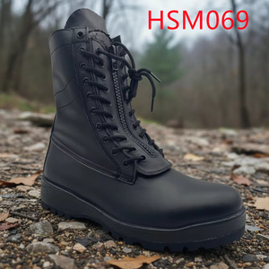 LXG, Bottes de Marche en Cuir Gaufré pour Conditions Difficiles, Semelle Antichoc EVA+Caoutchouc, Bottes Tactiques HSM001 - Product Image 5