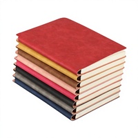 Carnet A5A6B5 en PU, couverture souple, haute qualité, imperméable, épaissi, journal scolaire, agenda, logo personnalisé pour entreprise, cadeau d'affaires