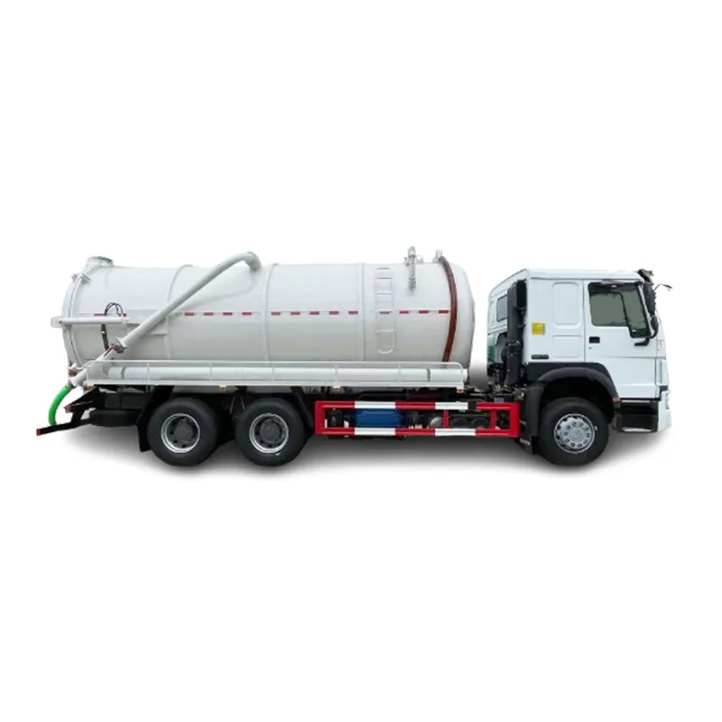 Chinois Sinotruk HOWO 6x4 20CBM réservoir de nettoyage sous vide haute pression égout rinçage véhicule camion d'aspiration des eaux usées