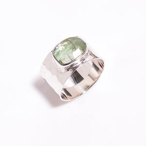 อัญมณีธรรมชาติ925แหวนเงินสเตอร์ลิงทำด้วยมือผู้ผลิตเครื่องประดับ925อัญมณี925เงินที่กำหนดเองผู้ส่งออก - Product Image 5