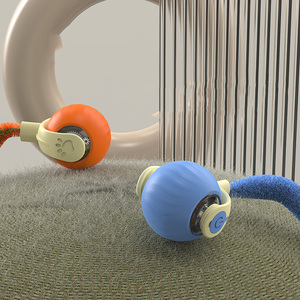 Juguete Interactivo Inteligente para Gatos, Pelota con Accesorios para Cola, Rueda sobre Alfombra, Rápido e Indestructible, Nuevo Diseño en Oferta - Product Image 4