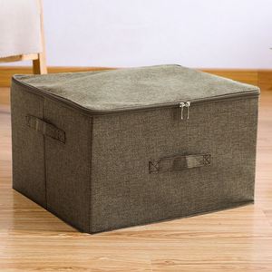Large Capacity Clothes Storage <b>Box</b> with Lid Wardrobe Storage Quilt Drawer Bag - Product Image 5