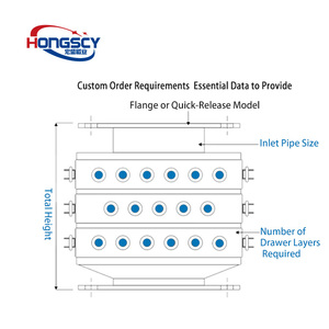Schubladenmagnetabscheider mit starkem Neodym-Magnet zur Flanschmontage für Rohrleitungen oder Auslässe – Eigenentwicklung zum Fabrikpreis - Product Image 5