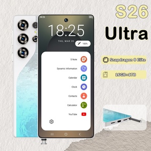 โทรศัพท์มือถือแอนดรอยด์15 5G <span class=keywords><strong>S26</strong></span>อัลตร้า16GB + 1TB 108MP HD 7.3นิ้วส่งตรงจากโรงงาน - Product Image 5