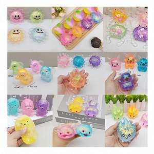 Wholesale 12PCS Mini Animal TPR Squishy <b>Mochi</b> Soft Elastic Anti-Stress Squeeze <b>Toys</b> Pig Collection Kids Goodie Bag Fillers Party - Product Image 6