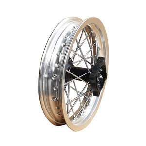 Llanta Trasera de Aleación de Aluminio para <span class=keywords><strong>Pit</strong></span> <span class=keywords><strong>Bike</strong></span> con Buje Estilo C de <span class=keywords><strong>12</strong></span> <span class=keywords><strong>Pulgadas</strong></span> J1.85x12, Eje de 15mm/12mm para Kayo, BSE, Xmoto, Apollo, CRF, KLX, TTR - Product Image 1