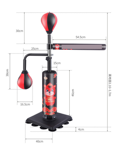 <span class=keywords><strong>Sac</strong></span> <span class=keywords><strong>de</strong></span> boxe gonflable personnalisé réglable et autoportant pour l'entraînement réflexe - Product Image 4