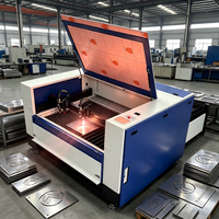 CNC Zwei-in-Eins Lasermaschine LCVTX-1390 JPT 800W Faserquelle Yongli H6 CO2-Röhre Vibrationsresistenter Geschweißter Rahmen